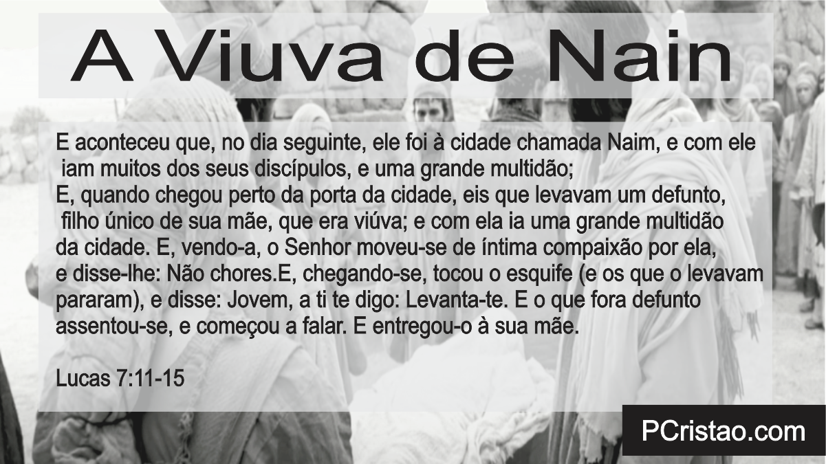 A Viúva de Naim